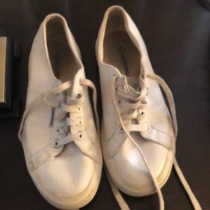 Leather Superga